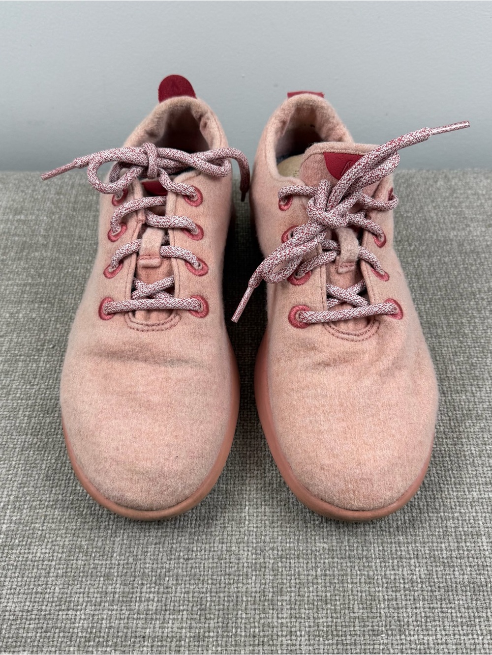 Allbirds The Wool Runner Lace Up Comfort Shoes Sneakers Women’s 9 Light Pink